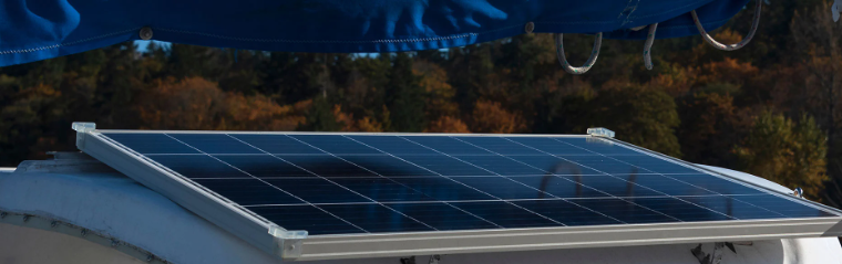 A different view of a solar panel