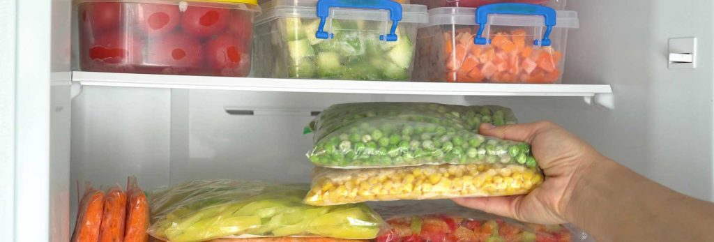 Boat Food Tips Freeze as much food as possible for your sailing trip if your yacht has a freezer.